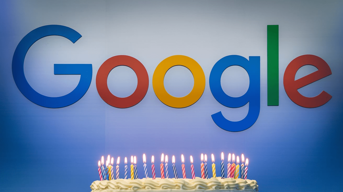 It’s Google’s 25th Birthday