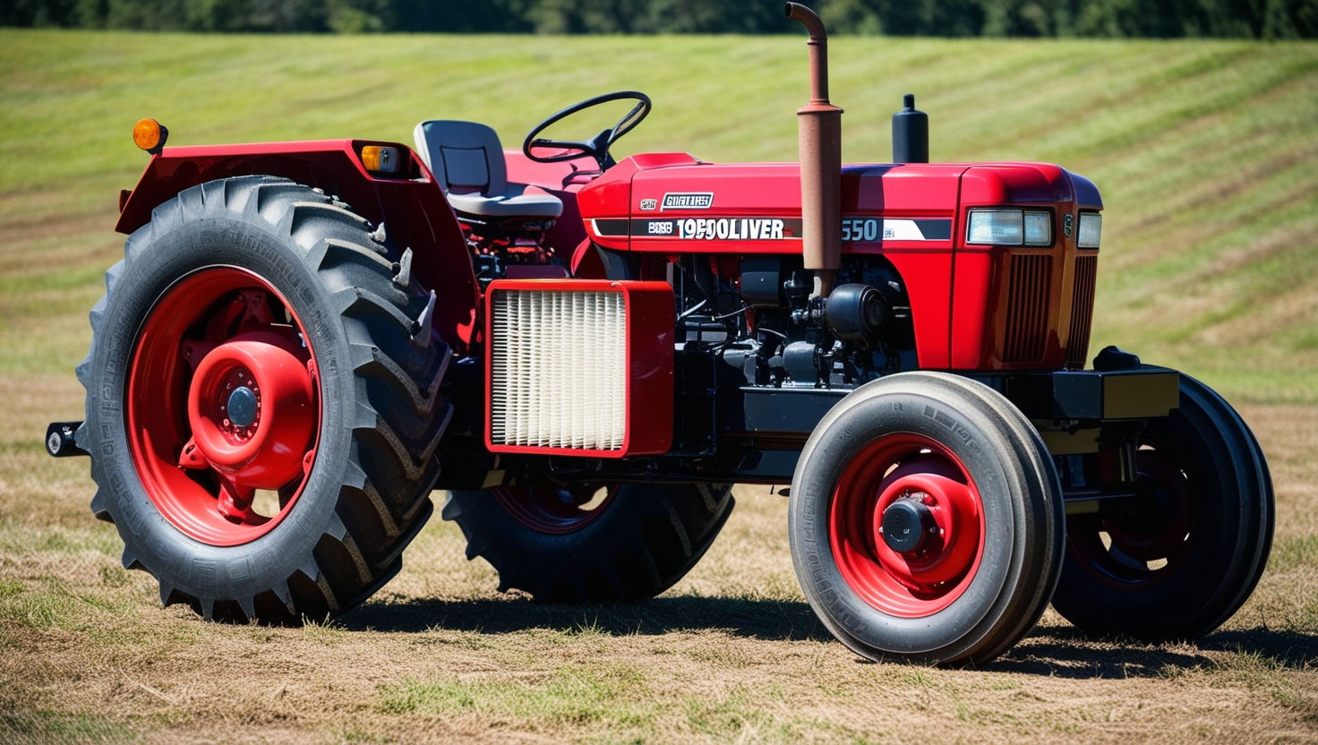 1959 Oliver 550 Tractor Air Filter Replacement