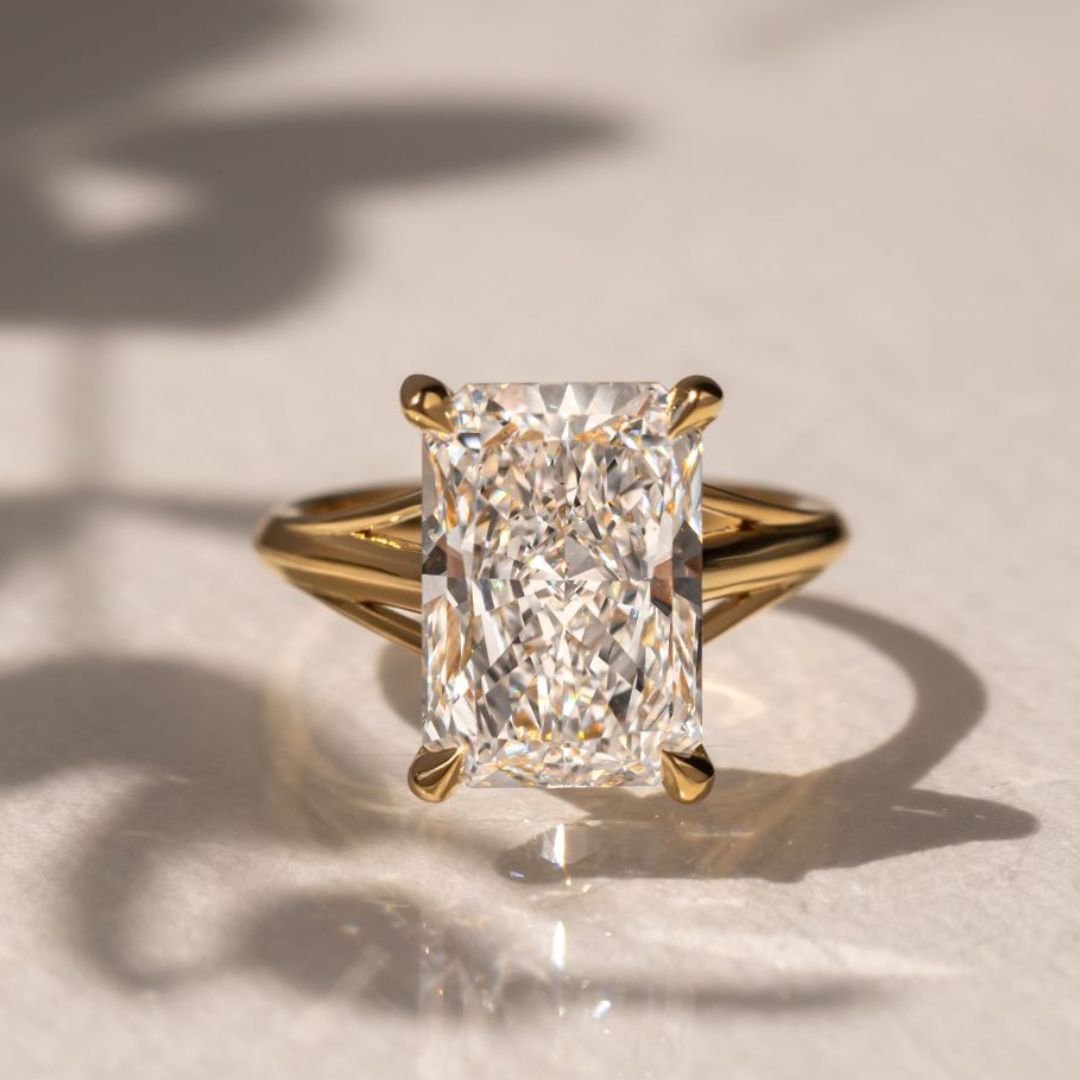 Celebrity Asscher Cut Engagement Rings