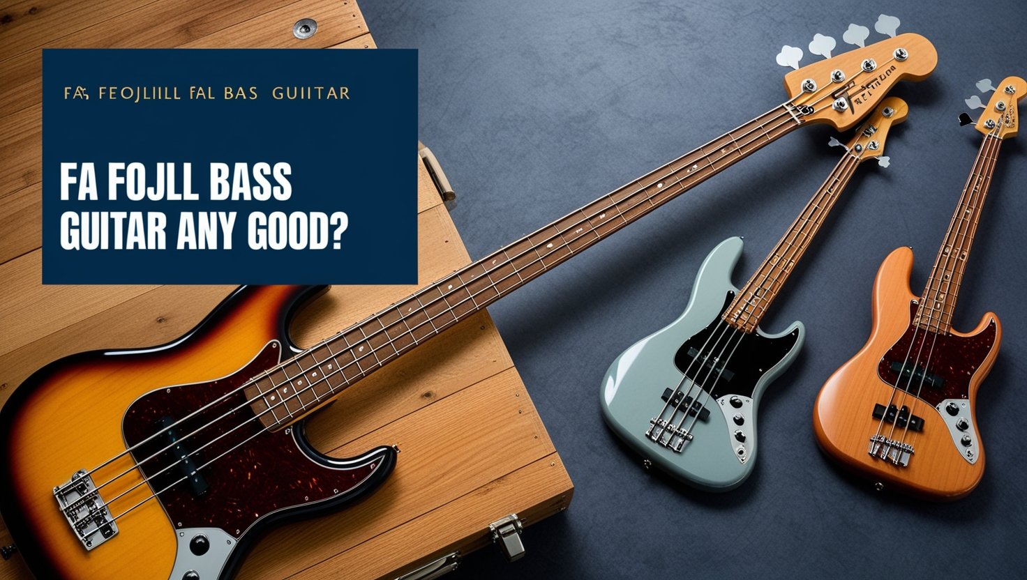 Is FA Fojill Bass Guitar Any Good