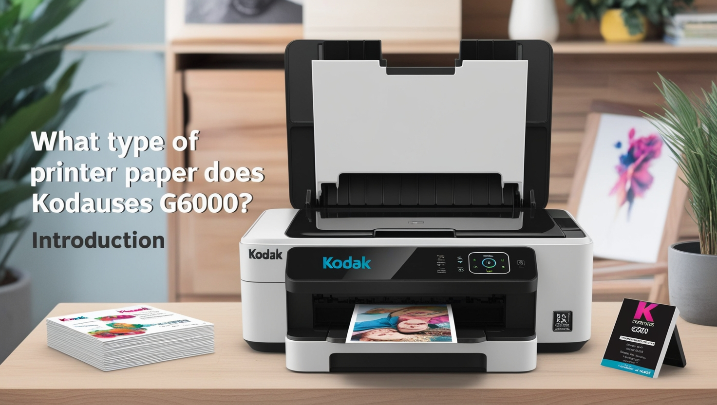 What Type of Printer Paper Does Kodak G6000 Use