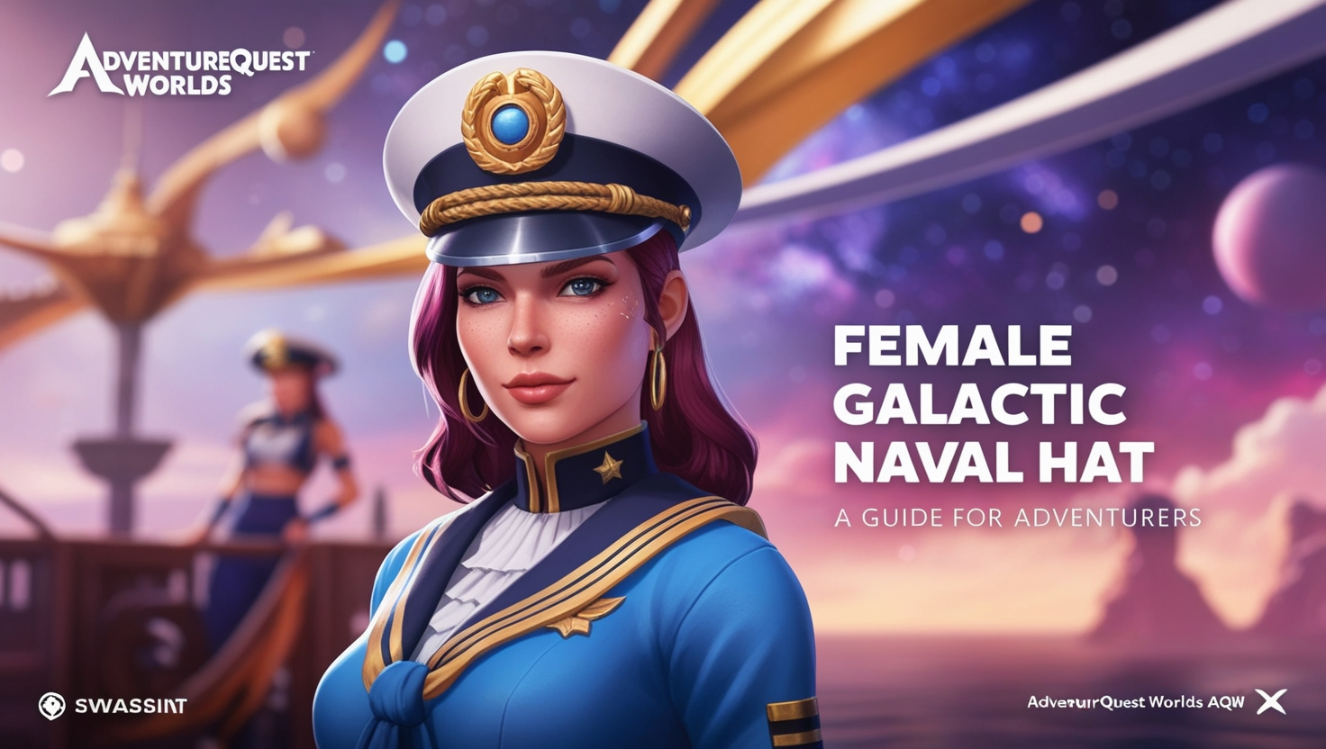 Female Galactic Naval Hat AQW